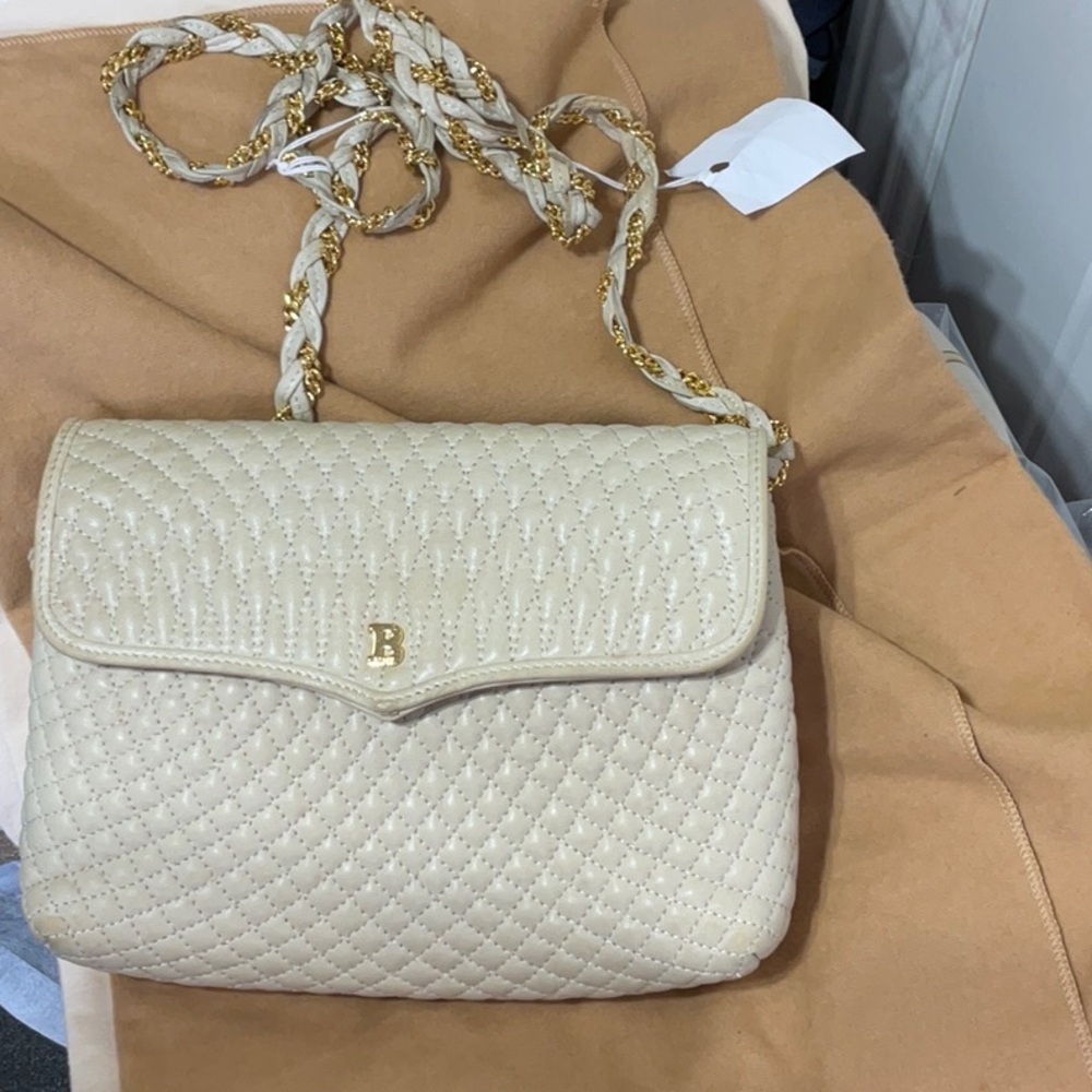 Bally Crossbody Bag Tan Color With Dust Bag